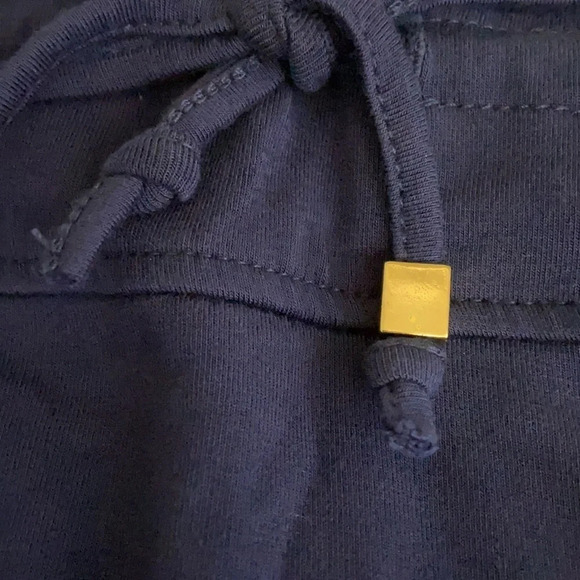 Chelsea & Theodore Jersey Knit Navy Blue Dress - 4 - Picture 6 of 6